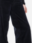 Preview: schwarze Hose aus Samt