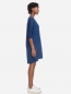 Mobile Preview: Kleid in strahlendem Blau aus Viskose und Lyocell