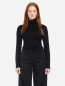Preview: schwarzes Rolli-Shirt
