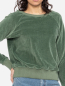 Preview: Damensweater aus Nikisamt