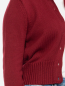 Preview: Damen Strickjacke in rot