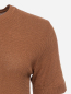 Preview: Strick-T-Shirt in Mocca