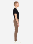 Preview: Stoffhose im Chino-Stil mit Karo