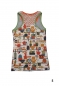 Preview: buntes Damen Bio-Unterhemd