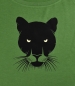 Preview: grünes Damen Shirt mit Print-Motiv