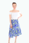 Preview: Midi Blumen Rock