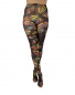 Preview: Strumpfhose mit Schmetterling-Print