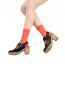 Preview: orange Nylon-Socken