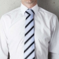 Mobile Preview: Business Krawatte Stachanow blaustreif