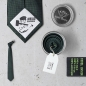 Preview: Business Krawatte Stachanow grün