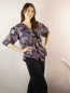 Preview: Paisley-Bluse mit Volant
