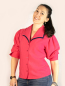 Preview: Bluse in kräftiger Farbe