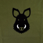 Preview: T-Shirt mit Wildschwein