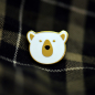 Preview: Brosche - Pin aus Metall