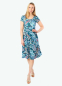 Preview: Jerseykleid mit Paisley-Print