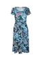 Preview: Jerseykleid mit Paisley-Print