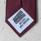 Preview: Premium Business-Krawatte "Freud" aubergine