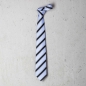 Mobile Preview: Premium Business-Krawatte "Freud" blaugestreif