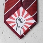 Preview: Premium Krawatte Kusunoki rotstreif