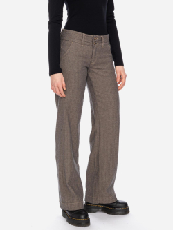 Damenhose mit Fischgrat