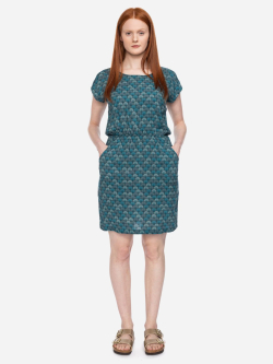 Kleid in grafischem Design