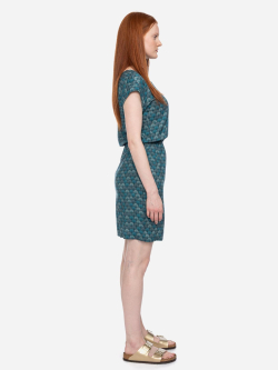 Kleid in grafischem Design