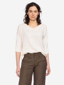 Damen-Longsleeve mit 3/4-Ärmeln