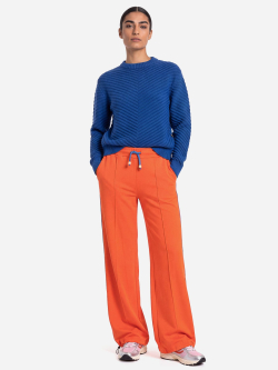blitzblau Strickpullover