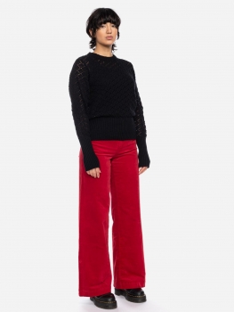 Pulli aus weichem Baumwollstrick