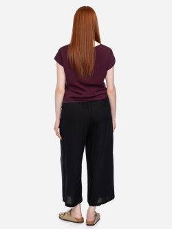 Preview: Blusentop in Weinrot