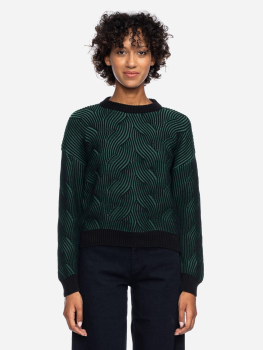 Lockerer Strick-Pulli