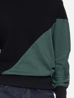 Preview: Damen Pullover, zweifarbig