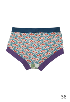 Preview: Damen Unterhose gemustert