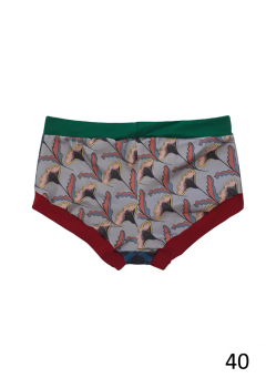 Farbenfrohe Unterhose