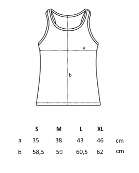 Bio Tanktop gemustert