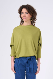 Preview: Oversize Shirt hellgrün