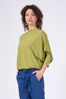 Oversize Shirt hellgrün