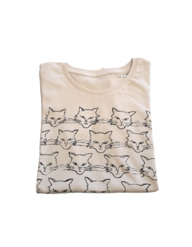 Katzen - Damen Biobaumwoll-T-Shirt