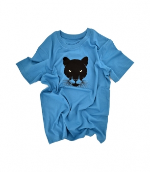 Bio-Shirt mit Print "Panther"