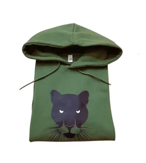 Hoodie mit Panther-Motiv