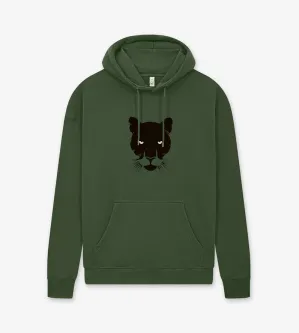 Preview: Hoodie mit Panther-Motiv