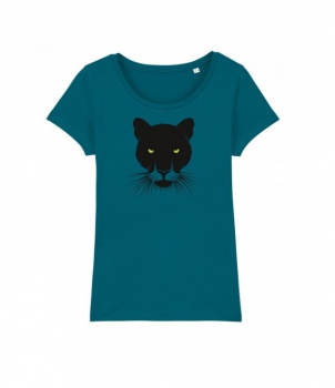 Damen Bio Shirt mit Panther