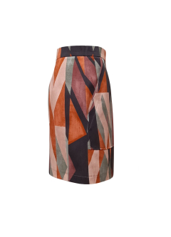 Preview: Print-Rock aus Baumwolle