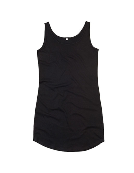Schlichtes, ärmelloses Longshirt