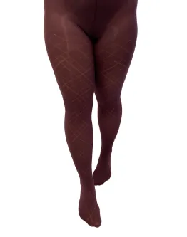 Weinrote Strumpfhose