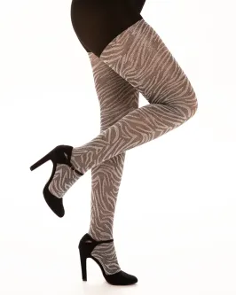 Zebra-Luxex Strumpfhose