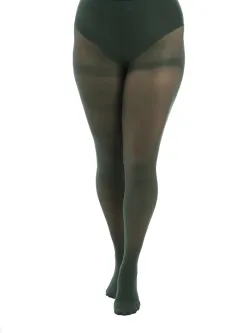 dunkelgrüne Strumpfhose
