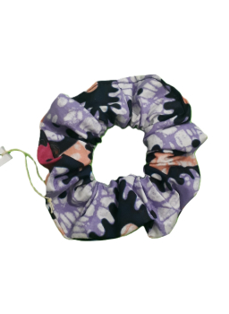 Scrunchie aus gemusterter Baumwolle