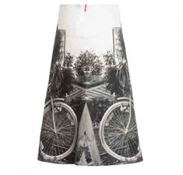 Rock in A-Linie "Fahrrad"