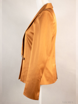 edler Blazer in goldgelb